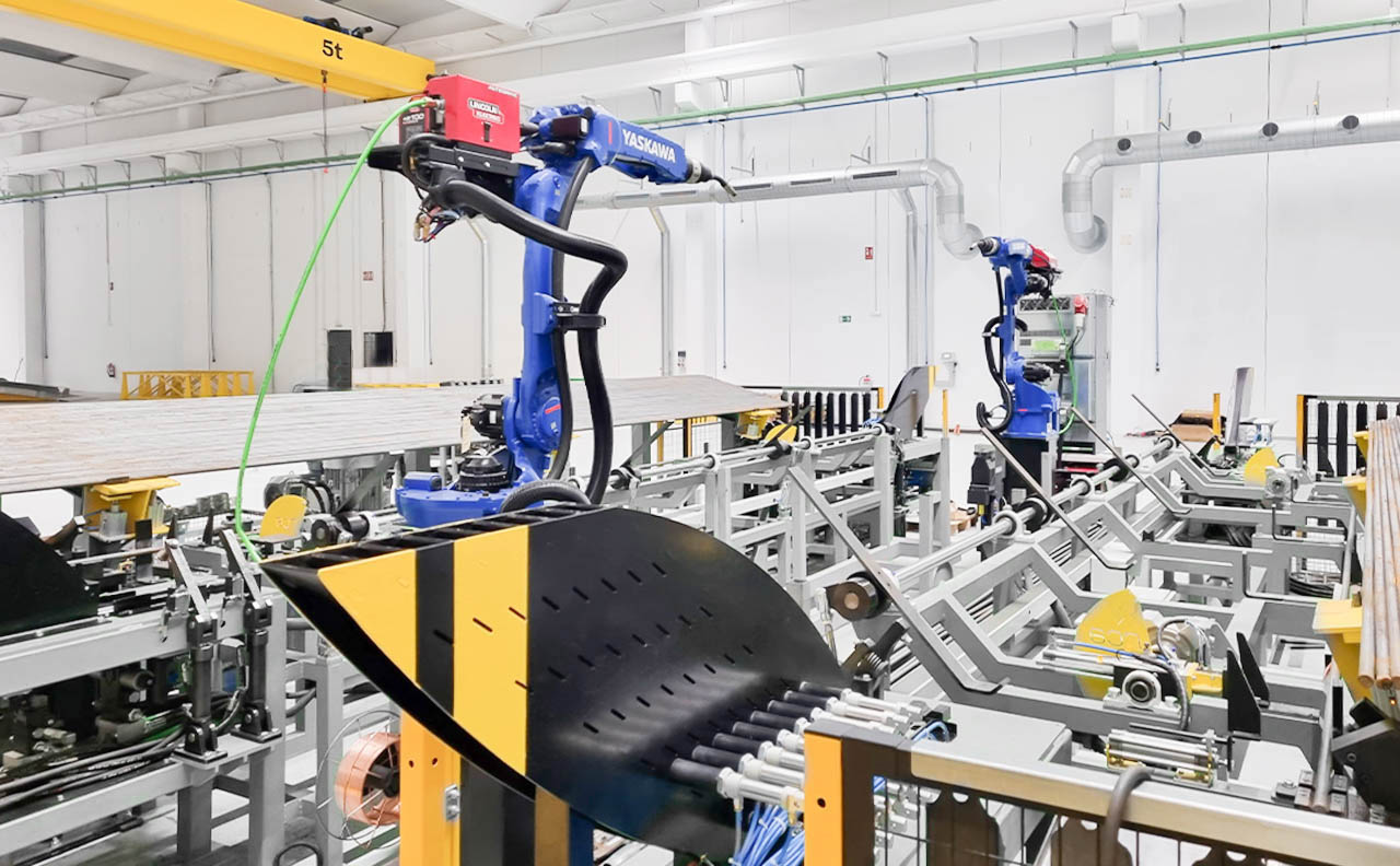 robots-soldadura-Yaskawa-2 Cadena de soldadura robótica